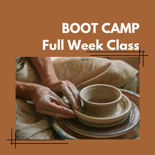 Pottery Bootcamp - Full Week Pottery Class