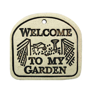 Welcome To My Garden - Amaranth Stoneware Canada