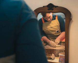 Split-Leg Craft Apron by Part-Time Potter