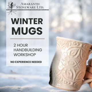 Winter Mugs: Hand-building Workshop