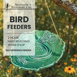 Bird Feeder: Handbuilding Workshop