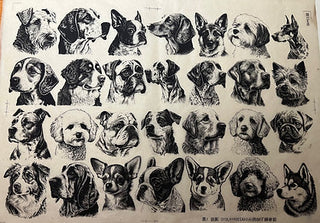 Fur Friends - Underglaze Transfer by Ceramica Transfers