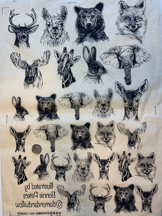 Wild Curiosity - Underglaze Transfer by Ceramica Transfers