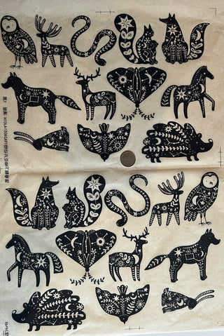 Flora & Fauna 2 - Underglaze Transfer by Ceramica Transfers