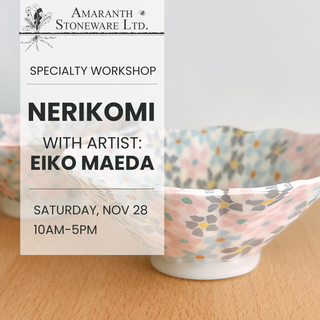 Nerikomi Workshop with Eiko Maeda