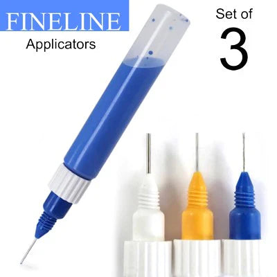 Fineline Applicator 15', 18' and 20' gauge 3 pk