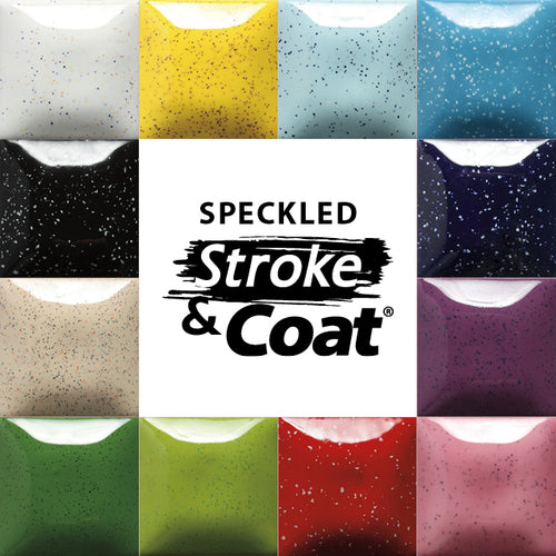 Mayco - Speckled Stroke & Coat Kit 2oz SPKIT2 - Amaranth Stoneware Canada
