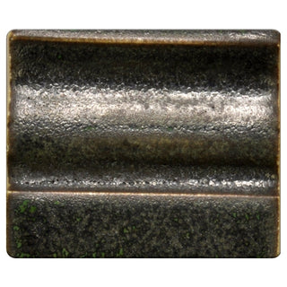 Spectrum’s 1537 Antique Copper is a cone 4/6 stoneware glaze. Amaranth Stoneware Canada.