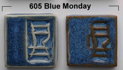 605 Blue Monday Reduction Look Glaze by Opulence - Amaranth Stoneware Canada