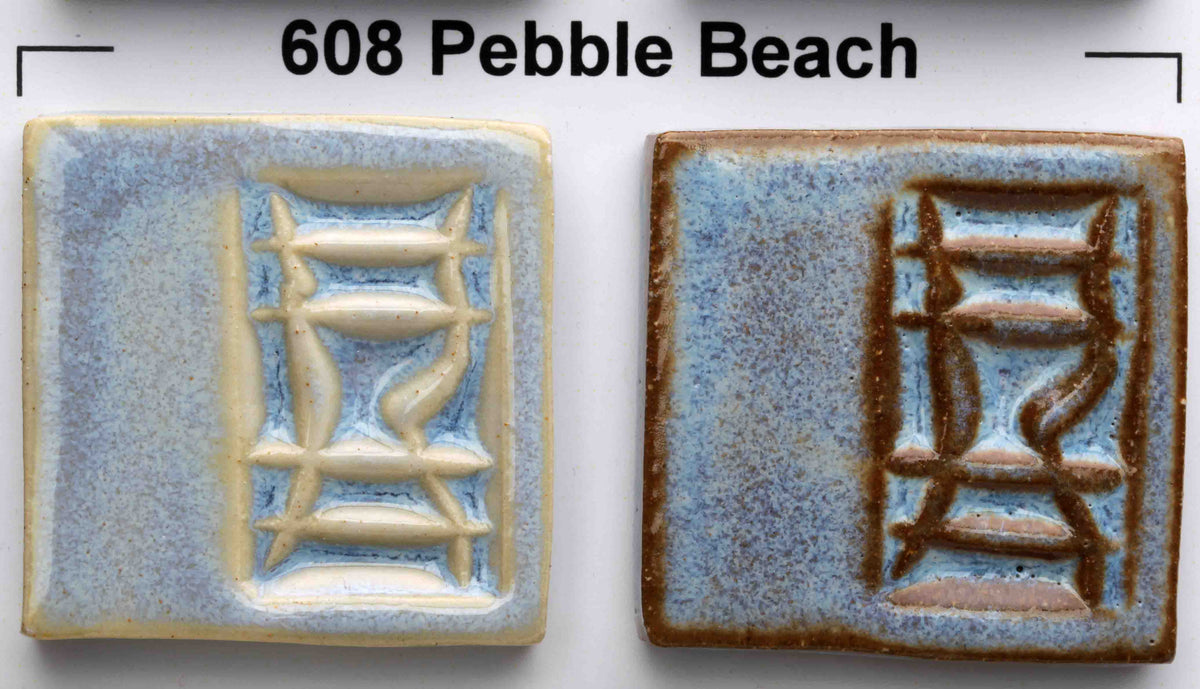 608 Pebble Beach Reduction Look Glaze by Opulence - Amaranth Stoneware Canada