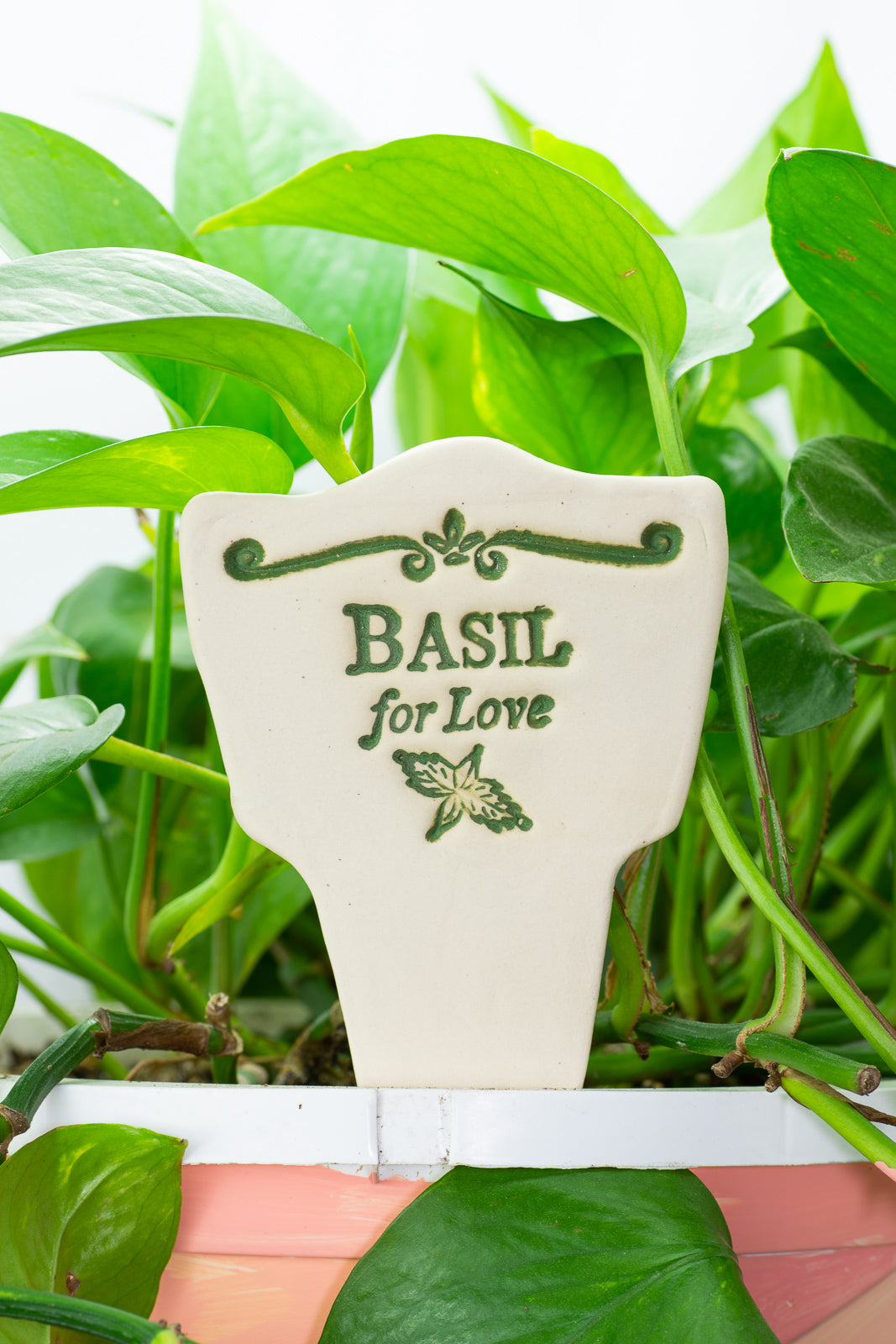 Basil Handmade Lore Garden Markers