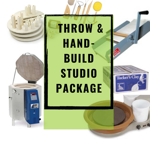 Pottery Studio Package - Throwing & Hand Building #1 - Amaranth Stoneware Canada
