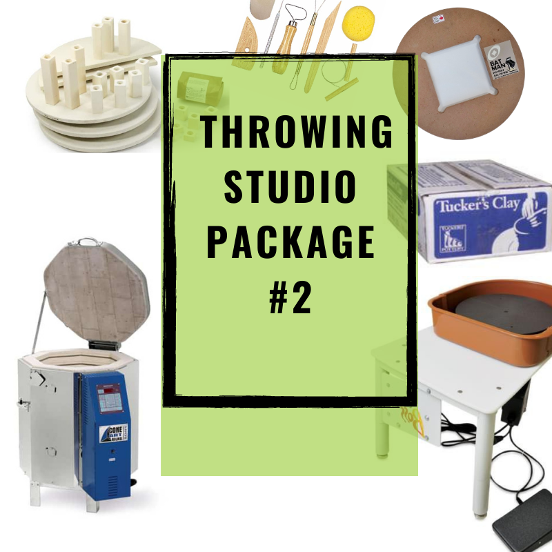 Pottery Studio Package - Throwing #2 - Amaranth Stoneware Canada