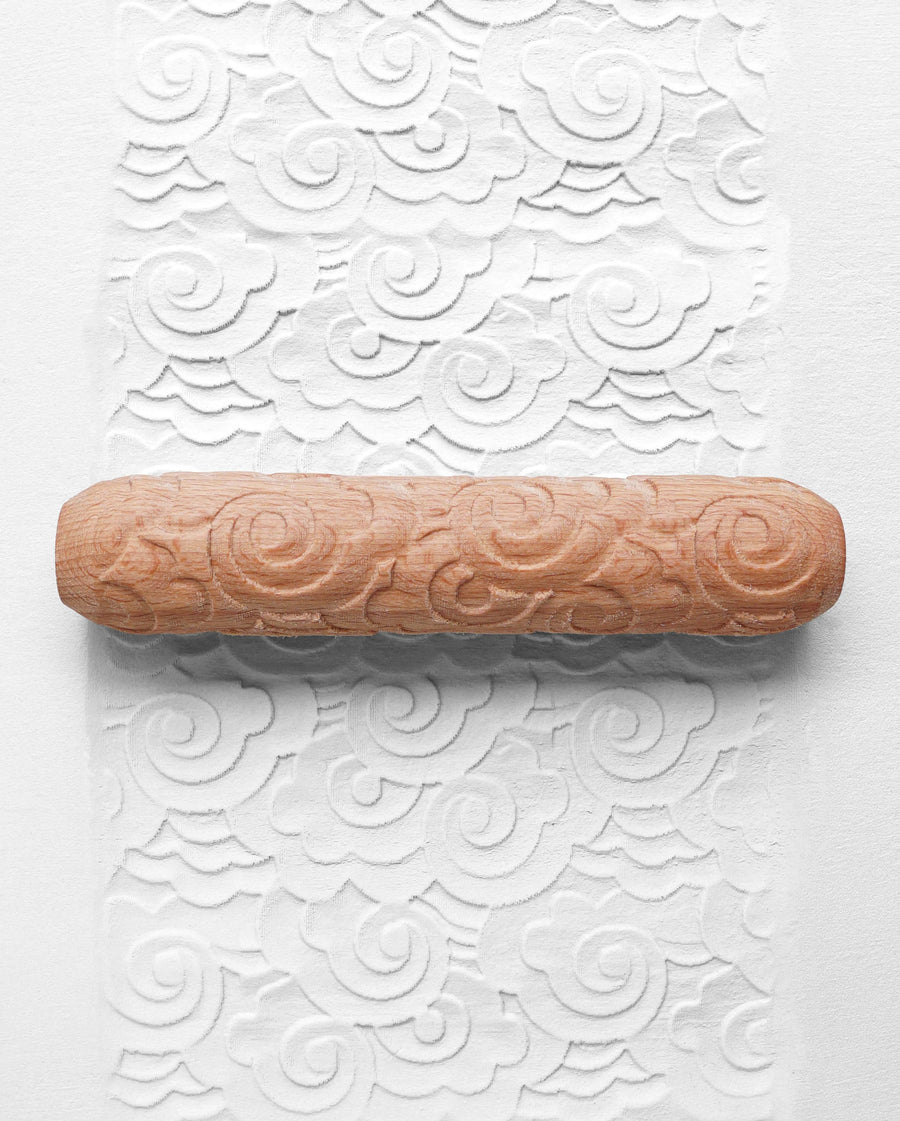 Clay Texture Roller, Honeycomb - The Ceramic Shop