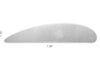 Extra Long Scraper Rib (10 Teeth) by Mudtools - Amaranth Stoneware Canada