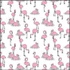 Flamingos - Underglaze Transfer - Amaranth Stoneware Canada