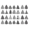 Holiday Trees - Underglaze Transfer - Amaranth Stoneware Canada