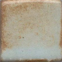 Light Blue Shino breaks to brown where thin, with pale blue in thicker areas. Great over texture. Amaranth Stoneware Canada.