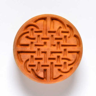SCL Stamps, 4 cm, perfect for patterns on clay, fondant, or dough. Versatile and easy to use. Amaranth Stoneware Canada.