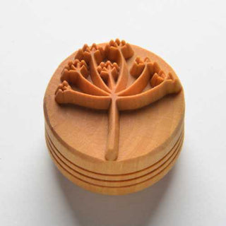 SCL Stamps, 4 cm, perfect for patterns on clay, fondant, or dough. Versatile and easy to use. Amaranth Stoneware Canada.