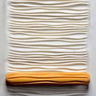 MKM Rollers (10 cm) are versatile decorating tools for pottery, available in-store or by special order from the MKM website. Amaranth Stoneware Canada.