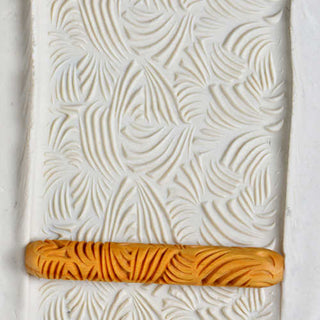 MKM Rollers (10 cm) are versatile decorating tools for pottery, available in-store or by special order from the MKM website. Amaranth Stoneware Canada.