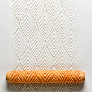 MKM Rollers (10 cm) are versatile decorating tools for pottery, available in-store or by special order from the MKM website. Amaranth Stoneware Canada.