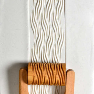 MKM RL Rollers, 6 cm wide, for patterns on clay. Pair with RH-1 Handle. Browse MKM’s site or request designs. Amaranth Stoneware Canada.