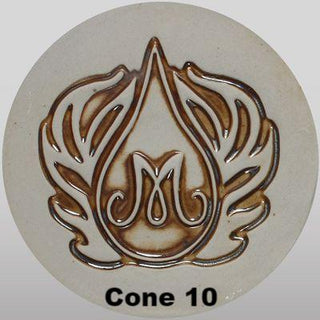 Manganese Wash Cone 6 glaze, warm metallic finish that breaks brown over texture; no change at Cone 10. Amaranth Stoneware Canada.