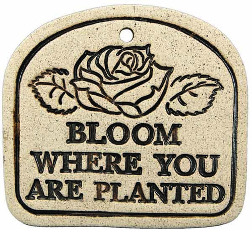 Bloom Where You Are Planted - Amaranth Stoneware Canada