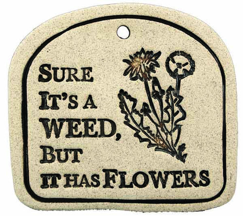 Sure It's A Weed, But It Has Flowers - Amaranth Stoneware Canada