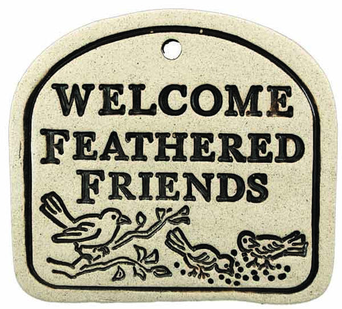 Welcome Feathered Friends - Amaranth Stoneware Canada