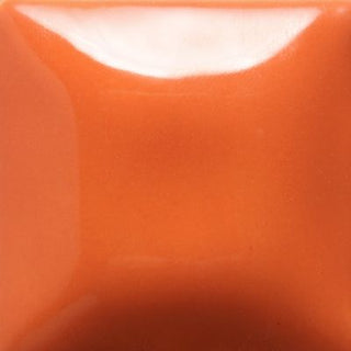 Orange Ya Happy is a heavily pigmented, viscous Stroke & Coat® glaze. One coat gives a translucent finish; 2-3 coats for opacity and gloss at Cone 06.
At Cone 6: Opaque, color slightly lightens. Amaranth Stoneware Canada.