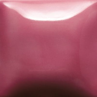 Pinkie Swear is a heavily pigmented, viscous Stroke & Coat® glaze. One coat gives a translucent finish; 2-3 coats for opacity and gloss at Cone 06.
At Cone 6: Transparent, color drastically lightens. Amaranth Stoneware Canada.