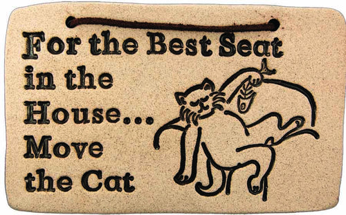 For the Best Seat in the House...Move the Cat - Amaranth Stoneware Canada