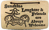 Sunshine, Laughter & Friends are always Welcome - Amaranth Stoneware Canada
