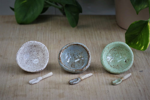 Practical Bee - Salt & Spice Cellars - Amaranth Stoneware Canada
