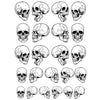 Skull - Underglaze Transfer - Amaranth Stoneware Canada