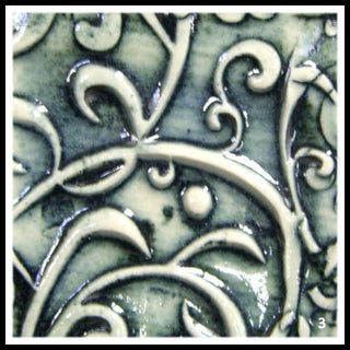 Interactive Pigments offer warm, rich earth tones. These concentrated pigments work best when thinned with water by 25-50% to achieve the desired look. Amaranth Stoneware Canada.