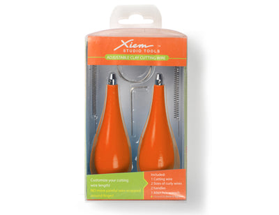 The Clay Cutter (Adjustable Orange) by Xiem Tools - Amaranth Stoneware Canada