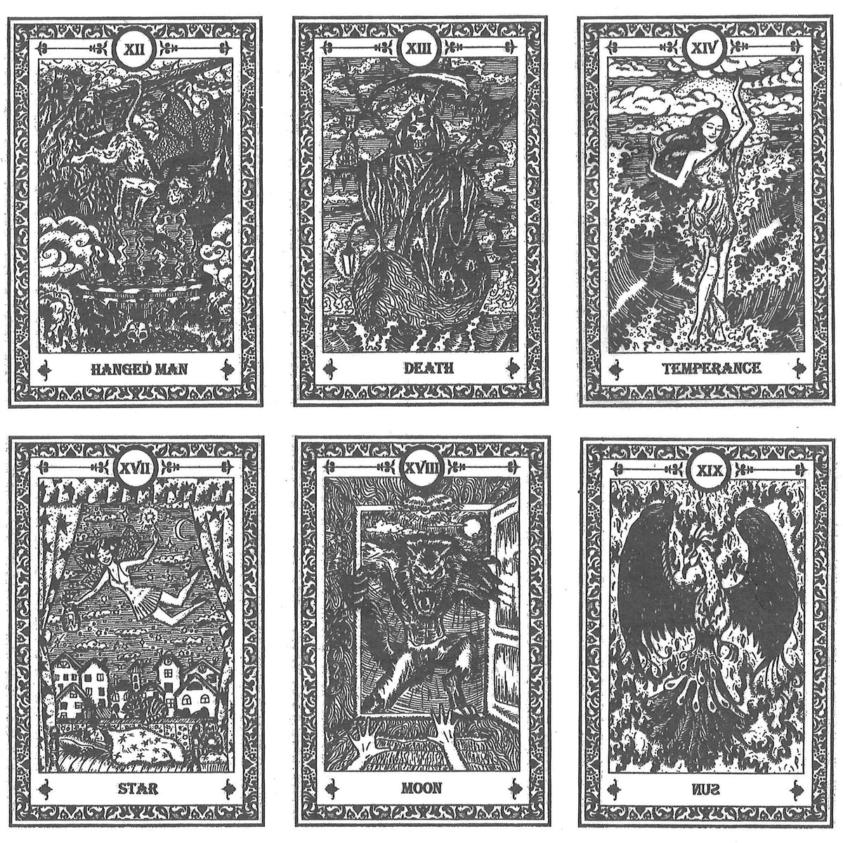Tarot Cards - Underglaze Transfer