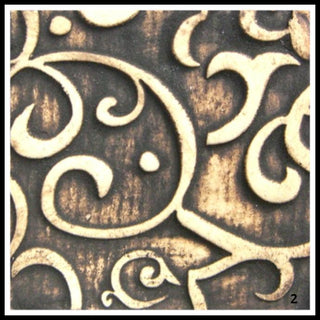 Interactive Pigments offer warm, rich earth tones. These concentrated pigments work best when thinned with water by 25-50% to achieve the desired look. Amaranth Stoneware Canada