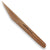 8" Wood Modeling Tool WT6 by Kemper - Amaranth Stoneware Canada