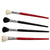 Oval Mop Brush Set 4pcs - Amaranth Stoneware Canada