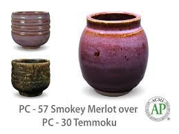PC-57 Smokey Merlot Glaze by Amaco - Amaranth Stoneware Canada