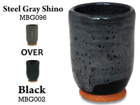 Steel Gray Shino by Coyote MBG096 - Amaranth Stoneware Canada